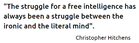 christopher hitchens free speech quote