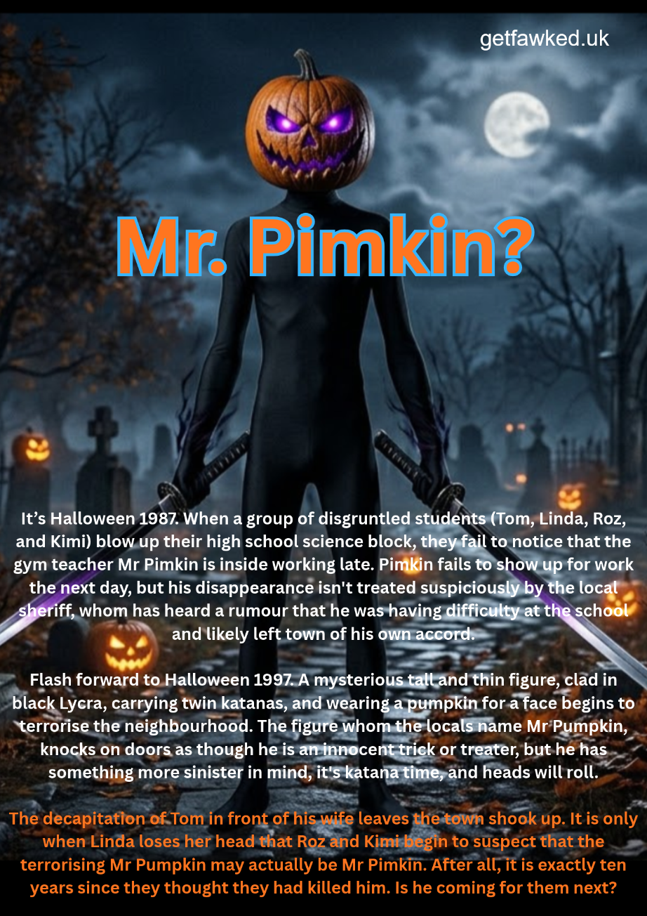 mr pimkin get fawked podcast halloween